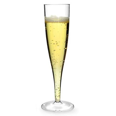 Disposable Champagne Glasses 160ml - Set of 10 -…