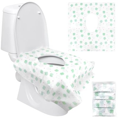 Disposable Toilet Seat Covers, Travel and Restroom Protectors