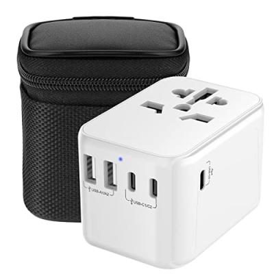 Diswoe Travel Adapter with USB Ports