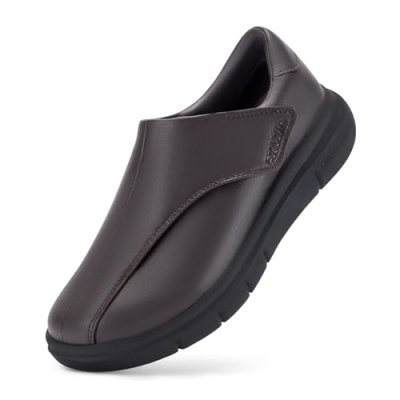 FitVille Wide Leather Shoes