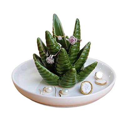 Titanape Cactus Ring and Aloe Dish