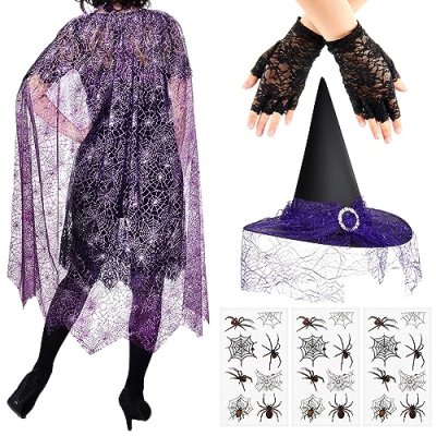 SATINIOR Witch Costume