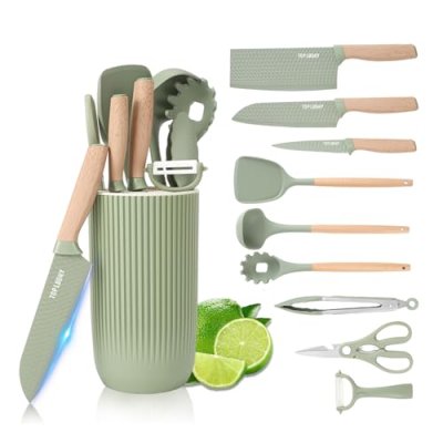 Kitchen Utensils and Knife Set