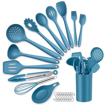 Kitchen Utensils Set, HaWare 13 Piece Silicone…