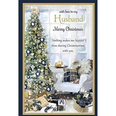 With Love to My Husband Card