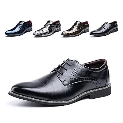 Hitmars Men's Oxford Brogue Dress Shoes