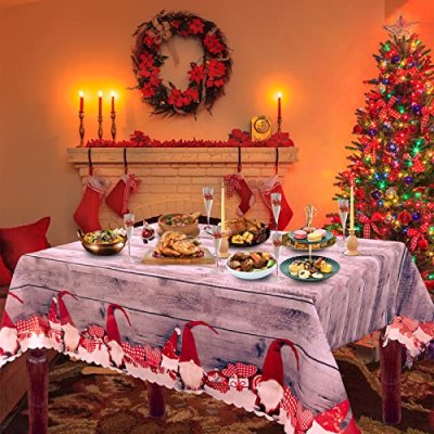 Aitsite Christmas Tablecloth