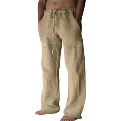 Litthing Men’s Linen Trousers