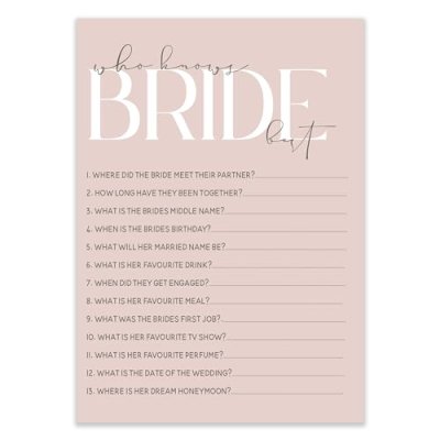 Little Party Company Hen Party Games