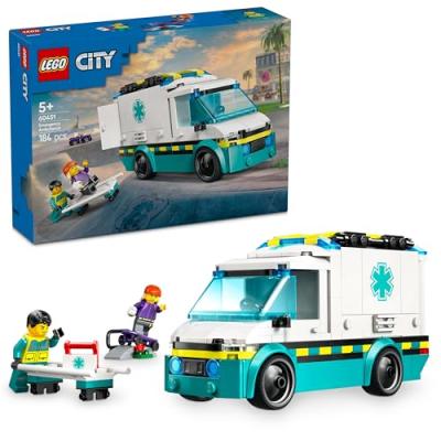 LEGO City Emergency Ambulance Toy