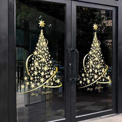 Cityhermit Christmas Tree Stickers