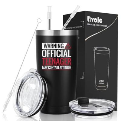 Livole Teenager Travel Coffee Mug