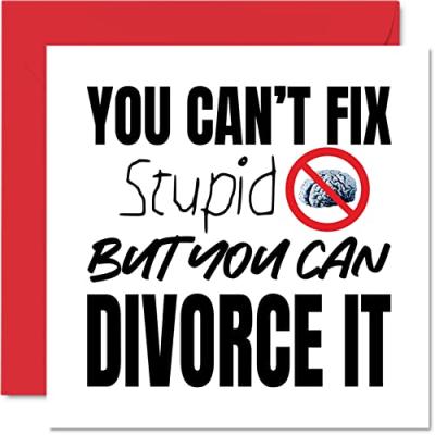 Divorce Card - Congratulations Gifts