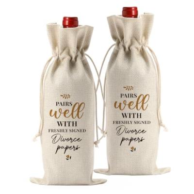 FBCCZEY Divorce Gifts - Wine Bag & Breakup Presents