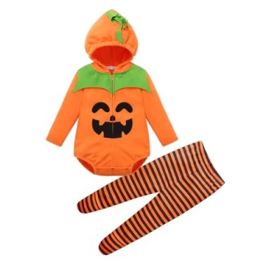 Miyanuby Newborn Baby Boy Girl Halloween Pumpkin…