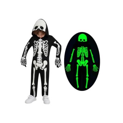 Miyanuby Kids Skeleton Costume