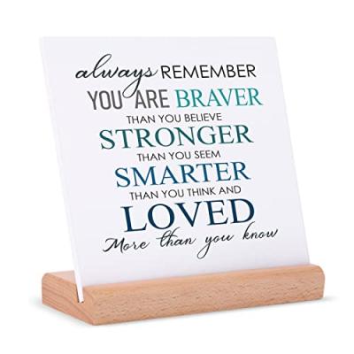 Niyewsor Desk Decor Plaque