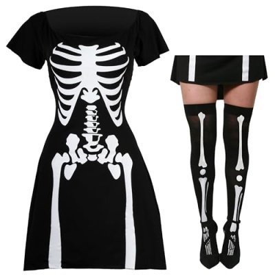 Skeleton Dress Costume