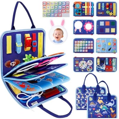 JHkim Busy Board Montessori Toy