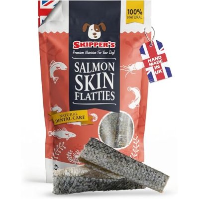 Skipper's Salmon Skin Dog Treats