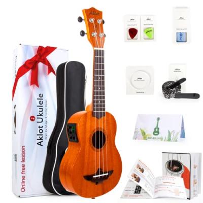 Aklot Electric Acoustic Soprano Ukulele