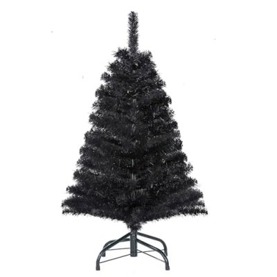 Black Artificial Christmas Tree