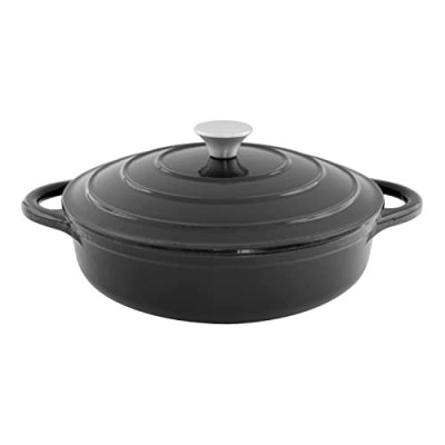 Blackmoor 67579 28cm Cast Iron Shallow Casserole…