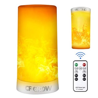 CFGROW LED Flame Effect Light