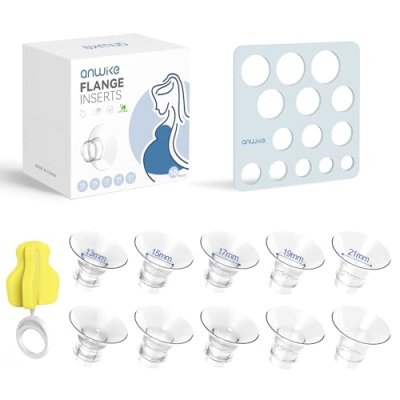Flange Inserts for Breast Pumps