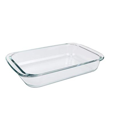 NUTRIUPS Glass Baking Dish, Rectangular, 2L,…