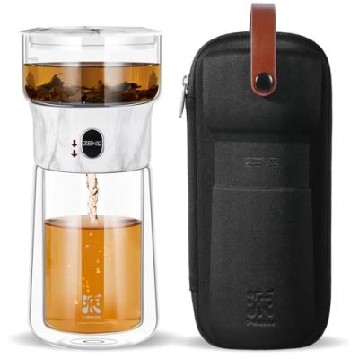 ZENS Glass Tea Infuser Teapot