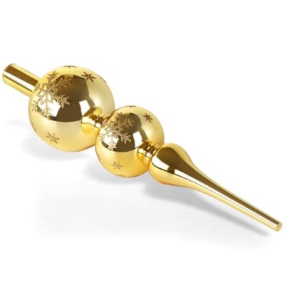 ZZOUFI Glass Tree Topper