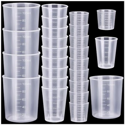 Plastic Measuring Cups Set