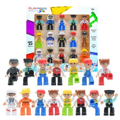 Playmags Magnetic Figures Set