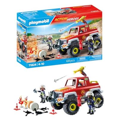 Playmobil Fire Truck Toy Car