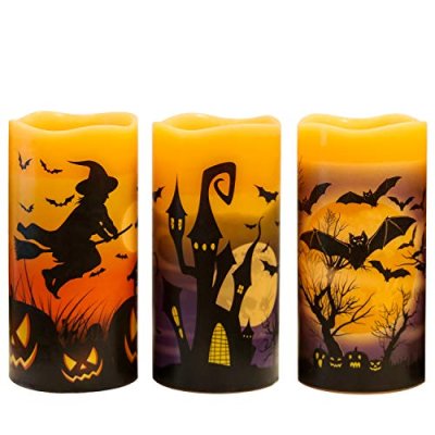 Eldnacele Halloween LED Candles