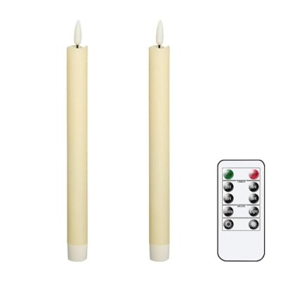 Eldnacele LED Taper Candles
