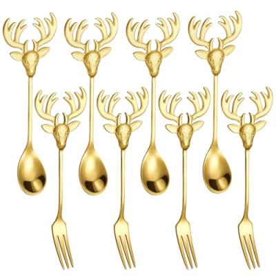 Pleafind Dessert Cutlery Set