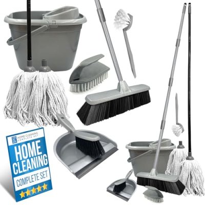 Cleaning Brush & Dustpan Set