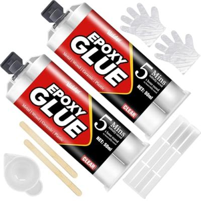 Clear Epoxy Adhesive for Various Materials