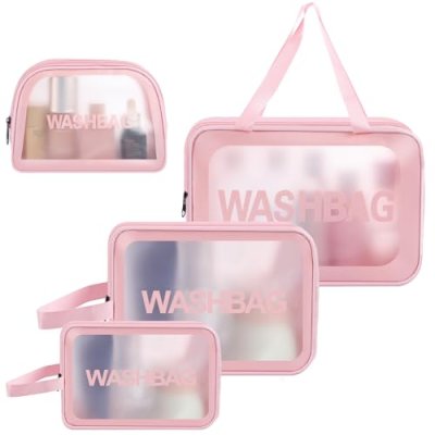 Clear Travel Toiletry Bags