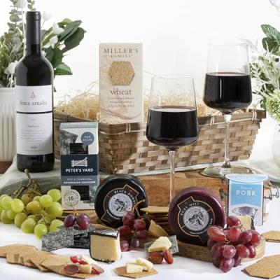 Clearwater Hampers Wine and Cheese Hamper