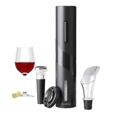 AIKARO - Electric Wine Bottle Opener Automatic…