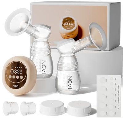 NCVI Electric Breast Pump 8128, Double Breast…