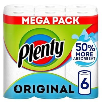 Plenty Kitchen Towel, 2-Ply Tissue