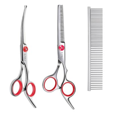Elfirly Grooming Scissors Set