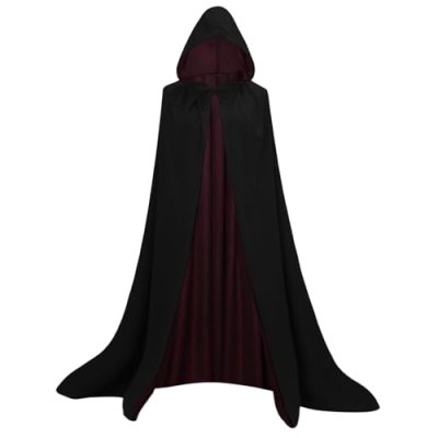 Ulife Mall Hooded Cape Halloween Hooded Cape…