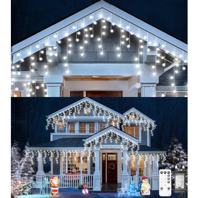 Ulightown Icicle Christmas Lights