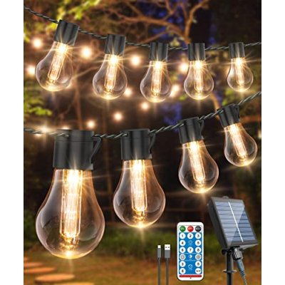 Ulightown Solar Festoon Lights