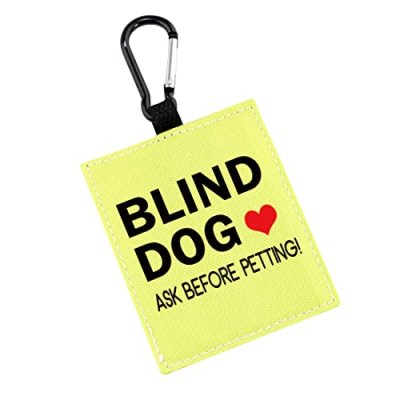 Blind Dog Alert Tag